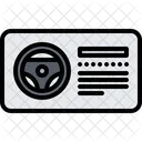 Driving License  Icon
