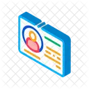 Driving License Car Icon
