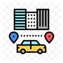 Driving Routes  Icon