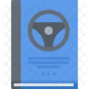 운전규칙서 운전수첩 매뉴얼북 아이콘