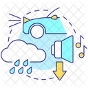 Driving safety in rain  Icon