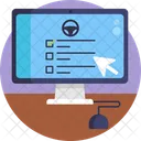 Registration Computer Mouse Icon