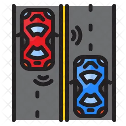 Driving Sensor  Icon