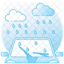 Rain Rainy Weather Heavy Rain Icon