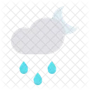 Drizzle Rainfall Rain Icon