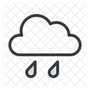 Cloud Drizzle Shower Icon