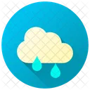 Drizzle Rain Showers Icon