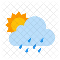 Drizzle in daytime  Icon