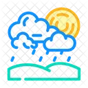 Drizzle Weather Forecast Symbol