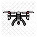 Drohne UAV Flugzeug Symbol