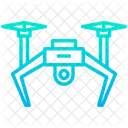 Kameradrohne Hubschrauber Symbol