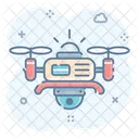 Drohne Quadrocopter Luftdrohne Symbol