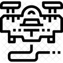 Drohne Standort Navigation Symbol