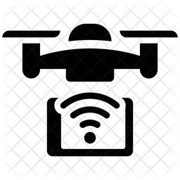 Drohnensteuerung per Mobilgerät  Symbol