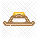 Drohne Landung Ausrustung Symbol