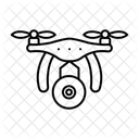 Drohnenüberwachung  Symbol