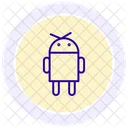 Droid Color Circle Icon Icon