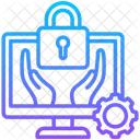 Droits Dauteur Securite Verrouille Icône