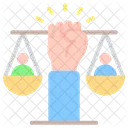 Droits De Lhomme Justice Droit Icône