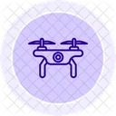 Icono De Linea De Drone Icono