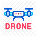 Drone Volar Juguete Icono