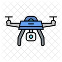 Drone Inteligente Drone Con Camara Drone Icono