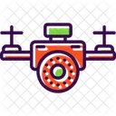 Drone Vigilancia Camara Icon