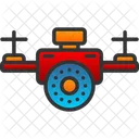 Drone Vigilancia Camara Icon