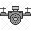 Drone Vigilancia Camara Icon