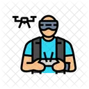 Drone Pilot Commercial Icon