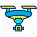Drone Aerial Vehicle Aircraft Icon