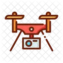Drone Drone Delivery Air Delivery Icon
