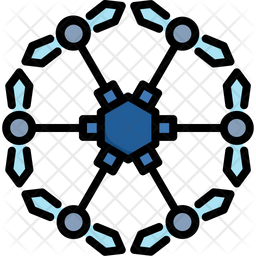 Drone Icon Of Colored Outline Style Available In Svg Png Eps Ai Icon Fonts