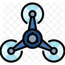 Drone Helicopter Aircraft Icon