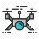 Drone Robot Aerial Icon