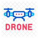Drone Fly Toy Icon