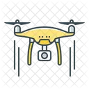 Drone Technology Camera Icon