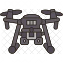 Drone Aircraft Camera Icon