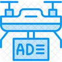 Drone Advertising  Icon