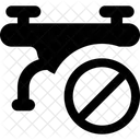 Drone Block Drone Banned Prohibited Icon