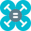 Drone Bottom Position Technology  Icon