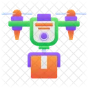 Drone Camera Drone Delivery Drone Shipment Icon