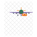 Drone Carrying Drone Technology Icon
