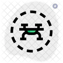 Drone Circle  Icon