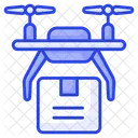Drone Delivery Fly Icon