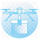 Drone Delivery Air Freight Air Logistics Icon