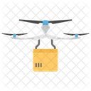 Drone Delivery Quadcopter Delivery Aerial Drone Icon