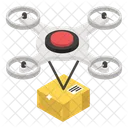 Drone Delivery Drone Shipment Drone Transport Icon