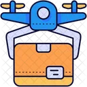 Drone Delivery Delivery Box Package Icon