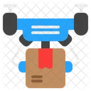 Drone Delivery Shipping Box Icon